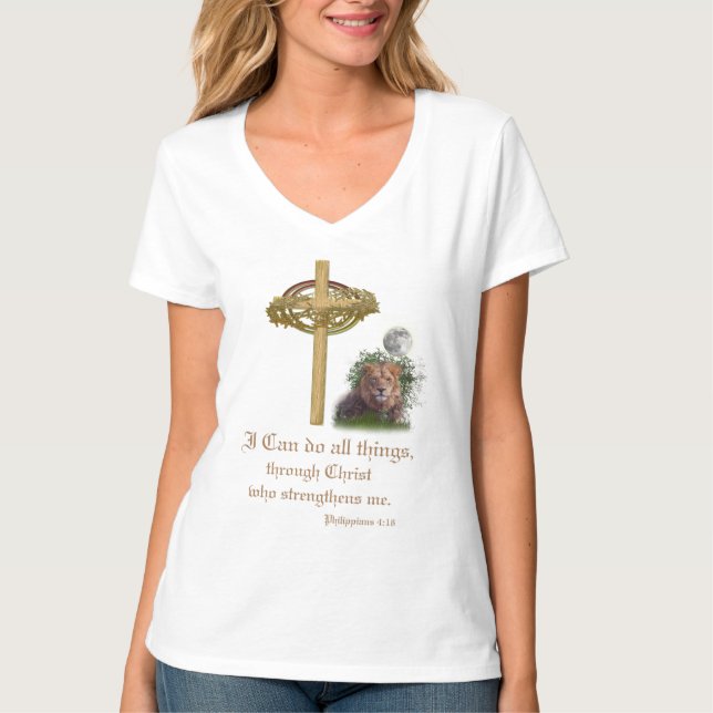 Filippinerna 4:16 t shirt (Framsida)