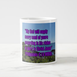 Filippinerna 4:19 WEBU Mugg Jumbo Mugg