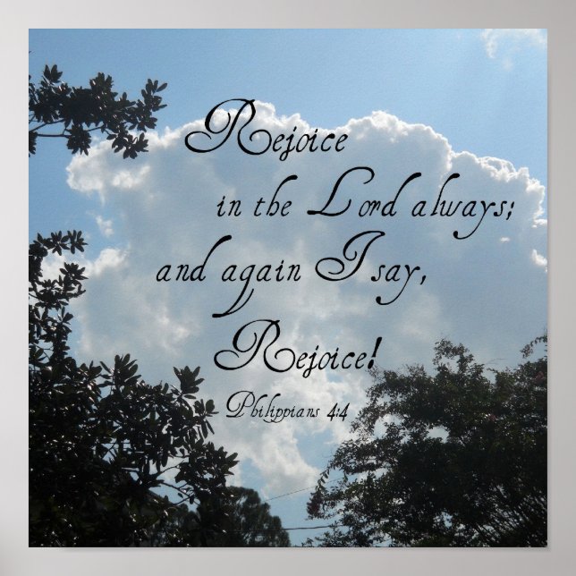 Filippinerna 4:4 poster (Framsidan)