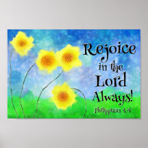 Filippinerna 4:4, Rejoice in the Lord Always