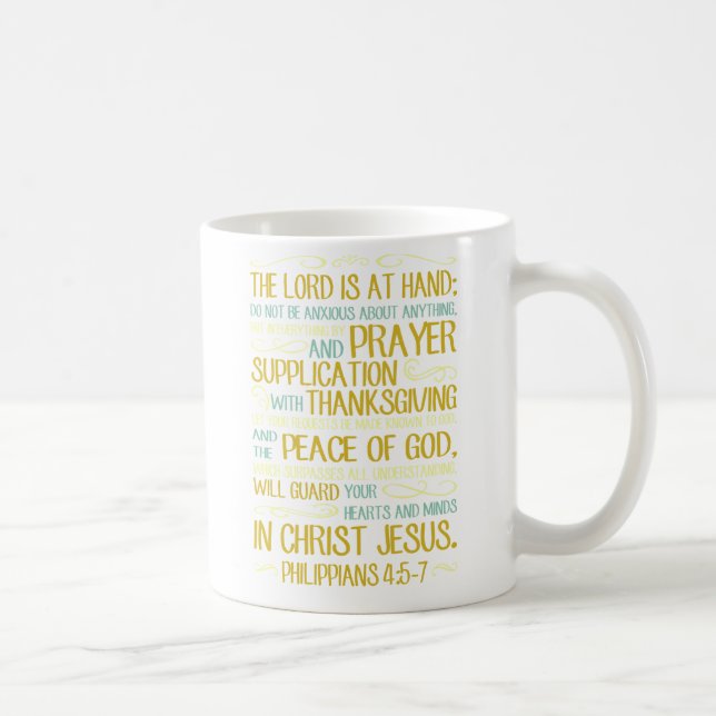 Filippinerna 4:5-7 Mugg (Höger)