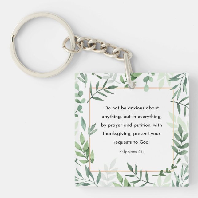 Filippinerna 4:6, Bible Verse (Framsidan)