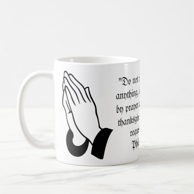 Filippinerna 4:6 kaffemugg (Vänster)