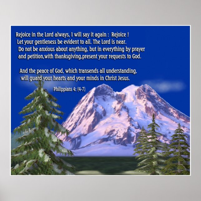 Filippinerna 4:6 poster (Framsidan)