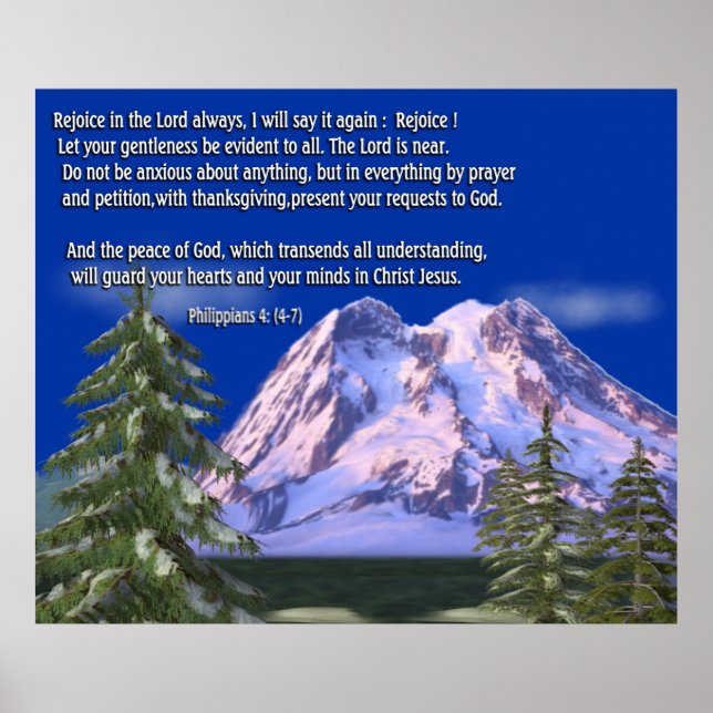 Filippinerna 4:6 poster (Framsidan)