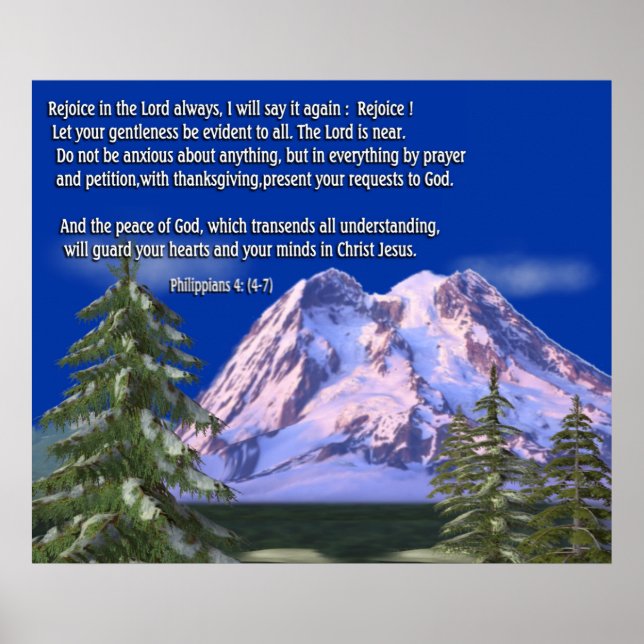 Filippinerna 4:7 poster (Framsidan)