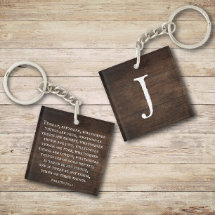 Filippinerna 4:8 Kung James Bible Inspirational