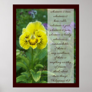 Filippinerna 4:8 poster