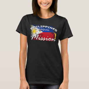 Filippinerna Baguio Mormon LDS Uppdrag missionär T Shirt