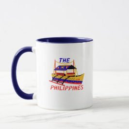 Filippinerna Boat Coffee Mugg