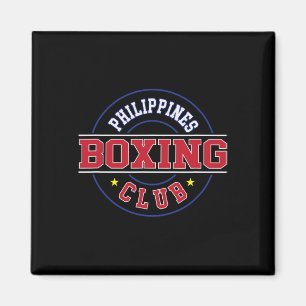 Filippinerna Boxing Klubb Gym Boxer Filipino Pinoy Magnet