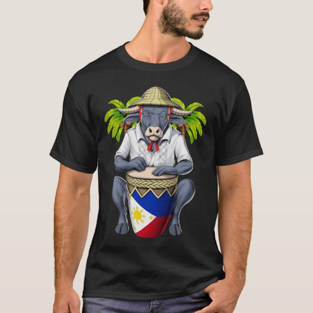 Filippinerna Carabao T Shirt (Framsida)