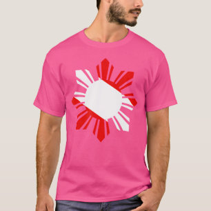 Filippinerna Diving Flagga Filipino Scuba T Shirt