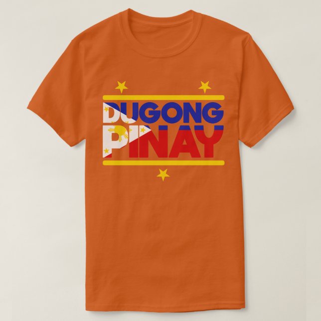 Filippinerna Dugong Pinay T Shirt (Design framsida)