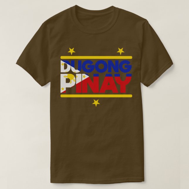 Filippinerna Dugong Pinay T Shirt (Design framsida)