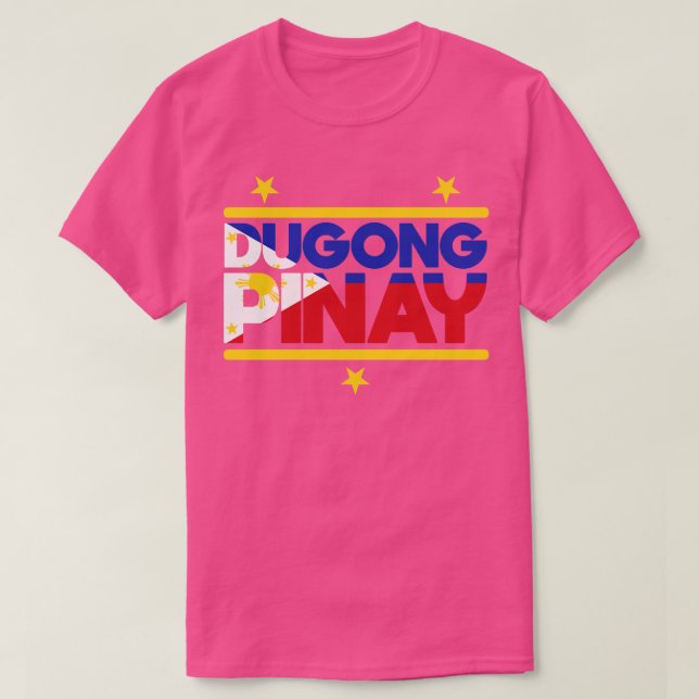 Filippinerna Dugong Pinay T Shirt (Design framsida)