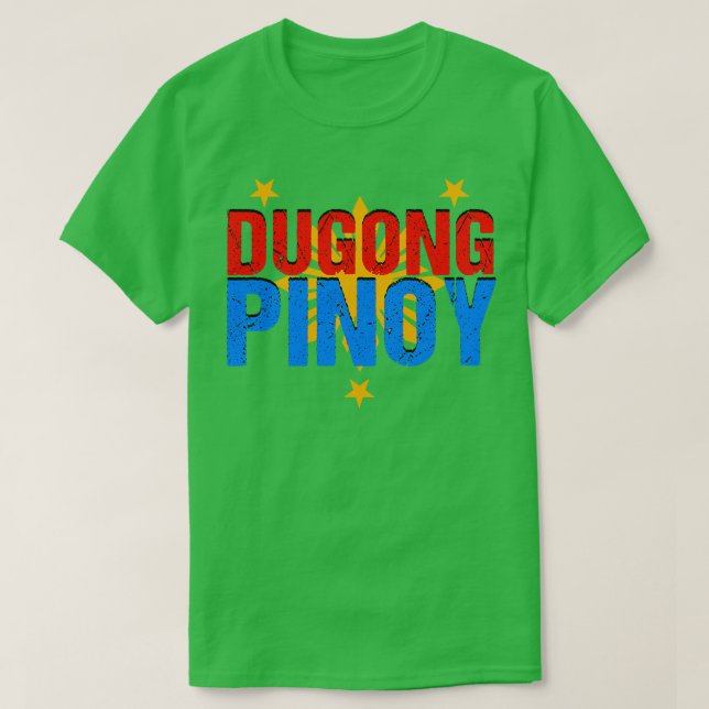 Filippinerna Dugong Pinoy T Shirt (Design framsida)