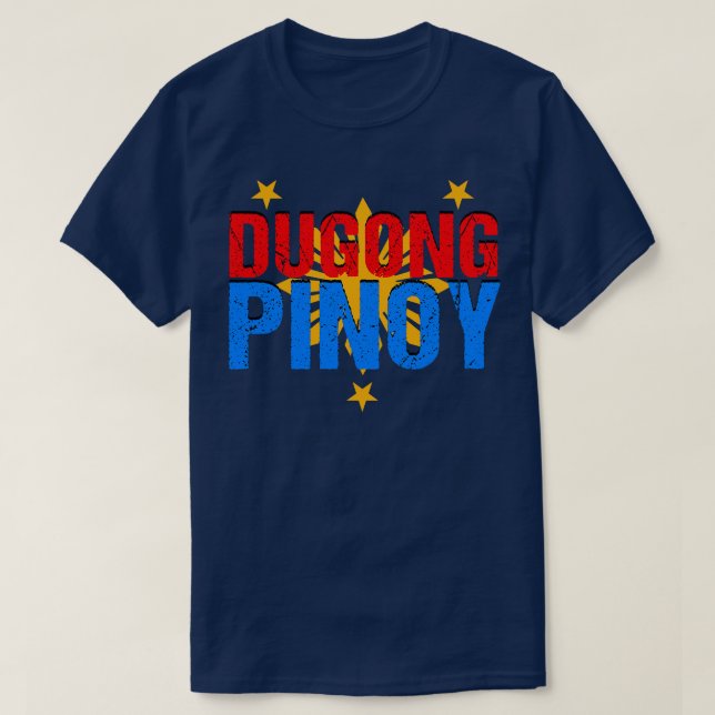 Filippinerna Dugong Pinoy T Shirt (Design framsida)