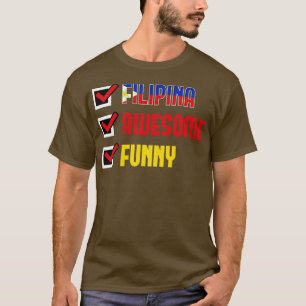 Filippinerna FILIPINA FANTASTISK FUNNY T Shirt