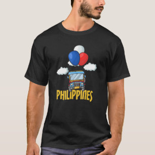Filippinerna Filipino Buss Transport Car Mabuha T Shirt