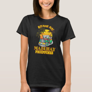 Filippinerna Filipino Buss Transport Car Mabuha T Shirt