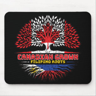 Filippinerna Filipino Canada Träd Roots Fl Musmatta