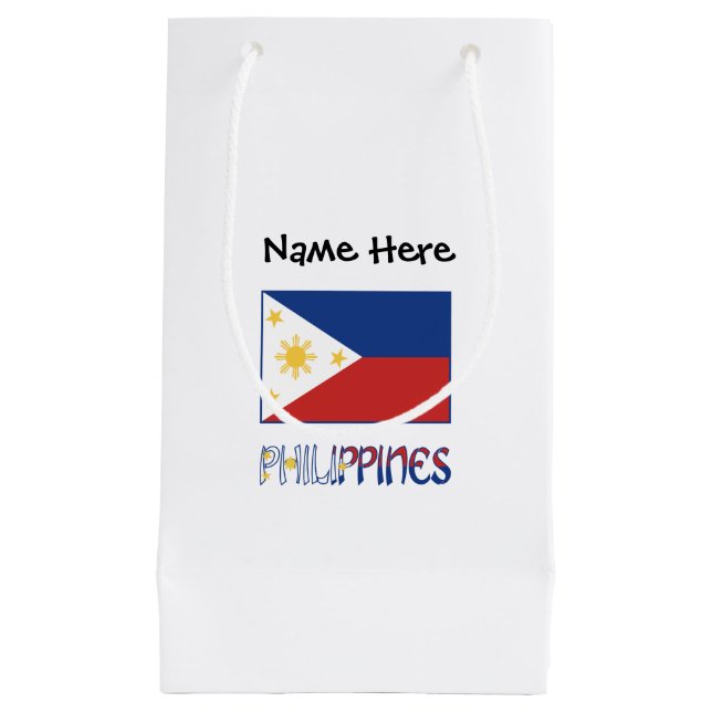 Filippinerna Filipino Flagga Personlig (Framsidan)