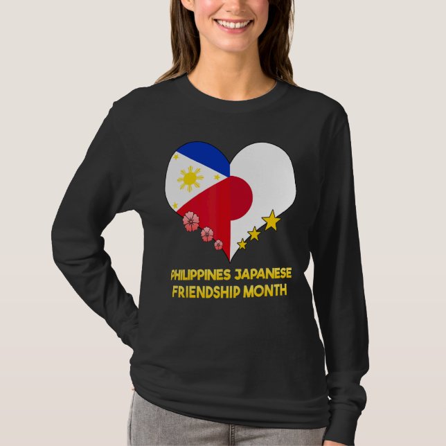 Filippinerna Filipino Japan Japan Japino Proud M T Shirt (Framsida)