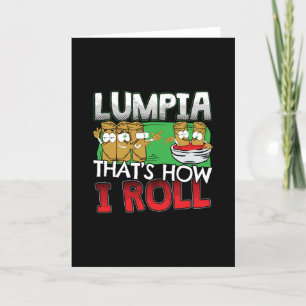 Filippinerna Filipino Lumpia Food Tecknad Kort