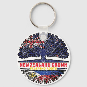 Filippinerna Filipino New Zealander Nya Zeeland Nyckelring