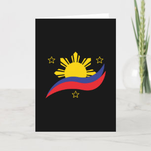 Filippinerna Filipino Pinoy Flagga Kort