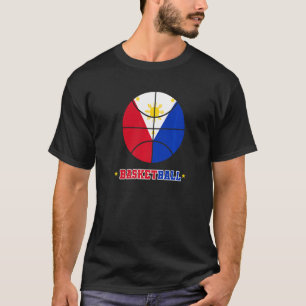Filippinerna Filipino Sport Basketball Basket Boll T Shirt