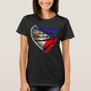 Filippinerna Filipino Sport Basketball Basket Boll T Shirt