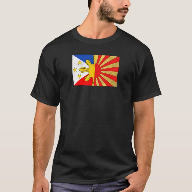 Filippinerna Filippinsk japansk japansk japansk Fl T Shirt (Framsida)