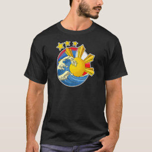 Filippinerna Filippinsk japansk japansk japansk Fl T Shirt