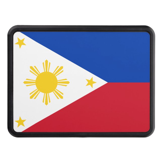 Filippinerna Flagga Filipino Flagga Dragkroksskydd (Framsidan)