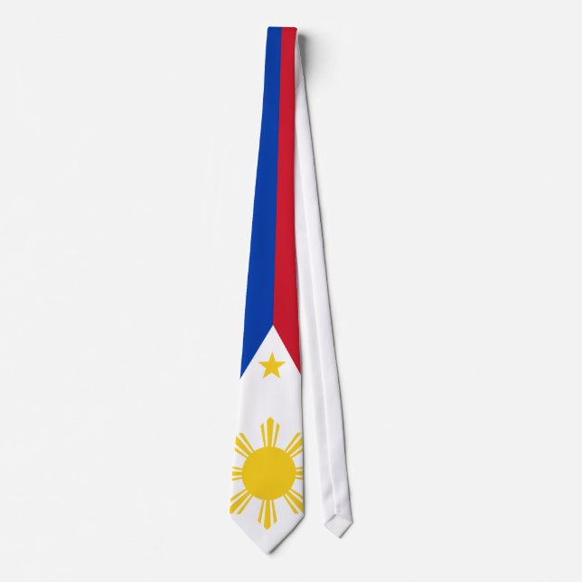Filippinerna Flagga Filipino Flagga Slips (Framsida)