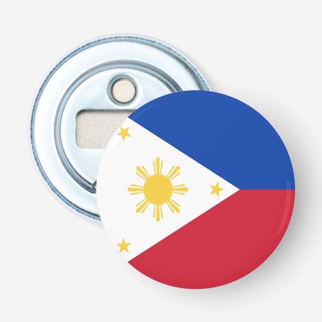 Filippinerna flagga flasköppnare (Framsidan)