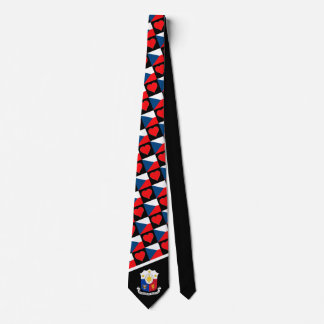 Filippinerna Flagga Heart Jackar Arm Filipino-Prid Slips