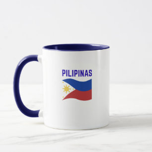 Filippinerna Flagga Kaffe Mugg