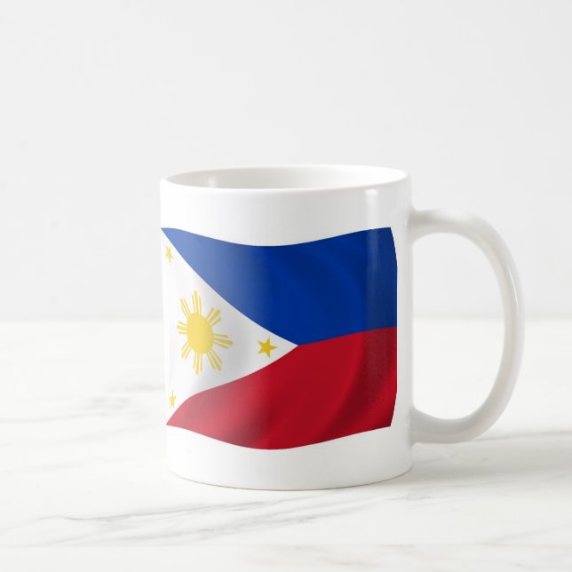 Filippinerna Flagga Mugg (Höger)