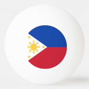 Filippinerna flagga pingisboll