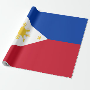 Filippinerna flagga presentpapper