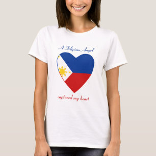 Filippinerna Flagga Sötnos T-Shirt