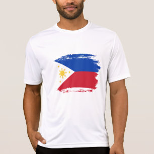 Filippinerna flagga t shirt