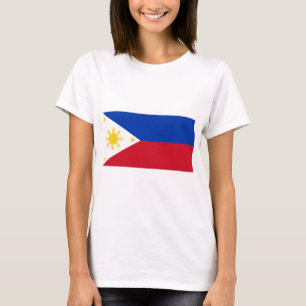 Filippinerna Flagga T Shirt