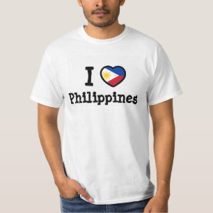 Filippinerna Flagga T-shirt