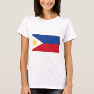 Filippinerna Flagga T Shirt