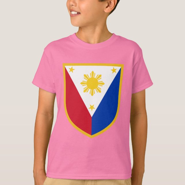 Filippinerna Flagga Tee (Framsida)