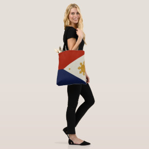 Filippinerna flagga tygkasse